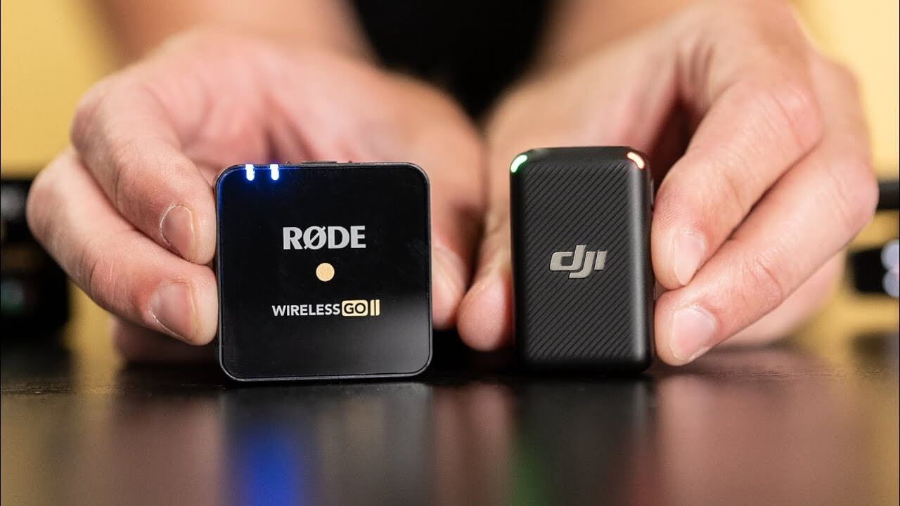 DJI Mic với Rode Wireless GO II đều hỗ trợ cho các phỏng vấn từ hai người trở lên