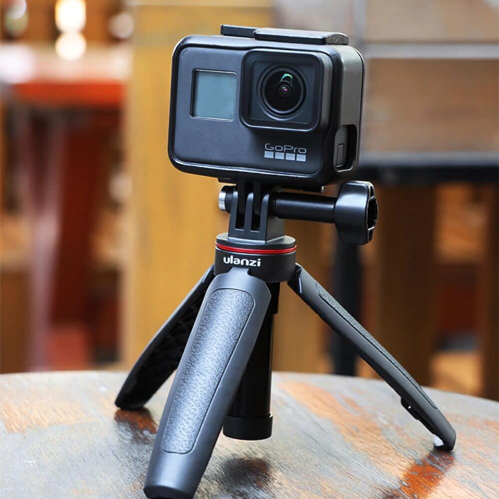 Giới thiệu Chân máy mini Ulanzi MT-09 cho GoPro, phụ kiện 2 trong 1 linh hoạt chuyển đổi liền mạch giữa chân máy mini và gậy cầm tay