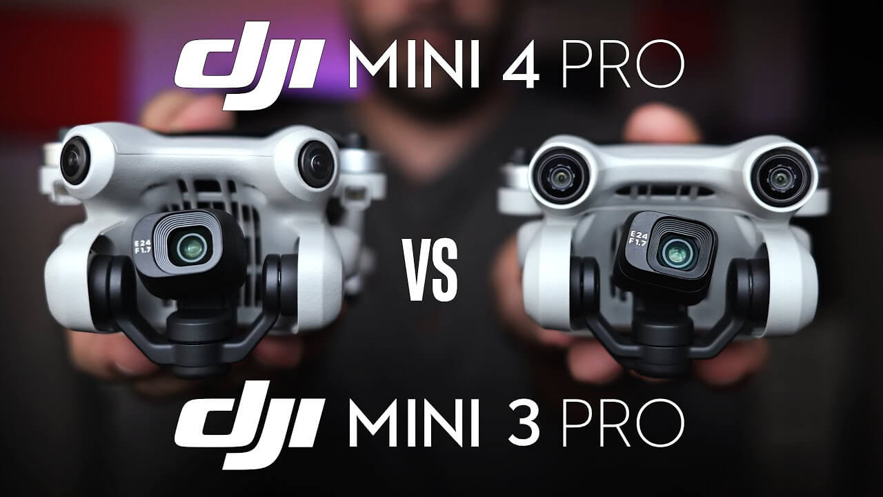 DJI O4 được tích hợp trong Mini 4 Pro, còn Mini 3 Pro sử dụng hệ thống truyền dẫn DJI O3