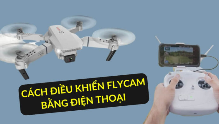 Cách điều khiển Flycam bằng điện thoại đơn giản nhất, cực kỳ dễ hiểu | HTCamera