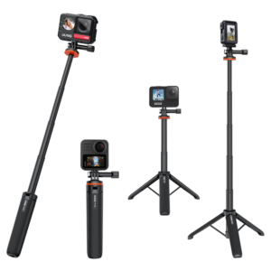 Gậy Tích Hợp TripodGậy Tích Hợp Tripod VRIG TP-08 Cho Action Cam | Phụ Kiện Vlog | Chân Máy - Gậy Tự Sướng | HTCamera 1 VRIG TP-08 Cho Action Cam HTCamera 1