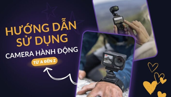 Hướng dẫn sử dụng camera hành động từ A đến Z cho người mới chuẩn nhất | HTCamera