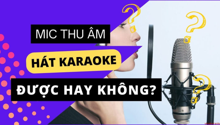 Mic Thu Âm Có Hát Karaoke Được Không? Tất Cả Những Điều Bạn Cần Biết! | HTCamera