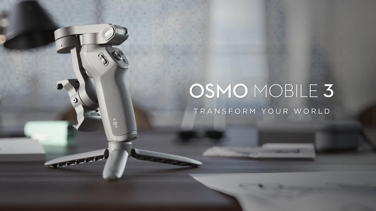 Osmo Mobile 3 có thiết kế với vóc dáng nhỏ gọn, có thể gấp gọn linh hoạt, thích hợp nếu như phải di chuyển tới nhiều nơi.