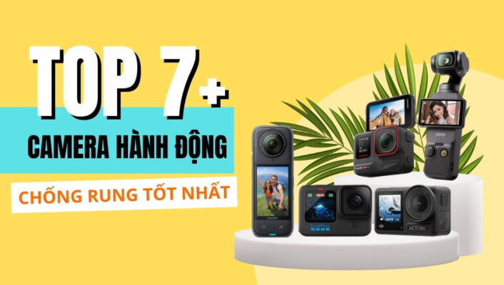 Top 7+ Camera Hành Động Chống Rung Đỉnh Cao 2024, Nhất Định Nên Mua | HTCamera