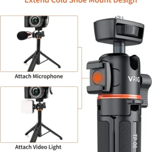 Chân Máy VRIG TP-06 | Phụ Kiện Vlogs | Chân Máy Gậy Tự Sướng | HTCamera 5