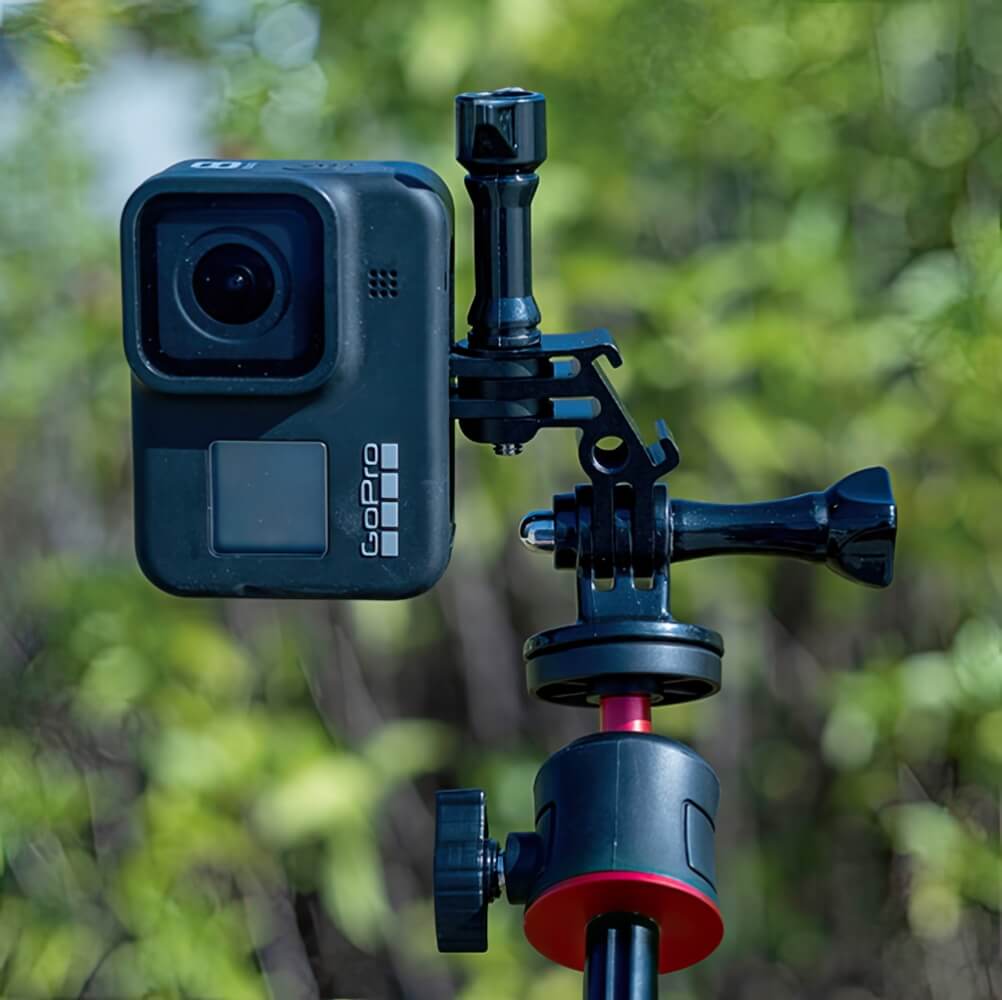 Mount chuyển quay dọc cho GoPro Puluz giúp chuyển GoPro hoặc Action Cam đứng máy, quay tiktok, Reels, Stories,... 