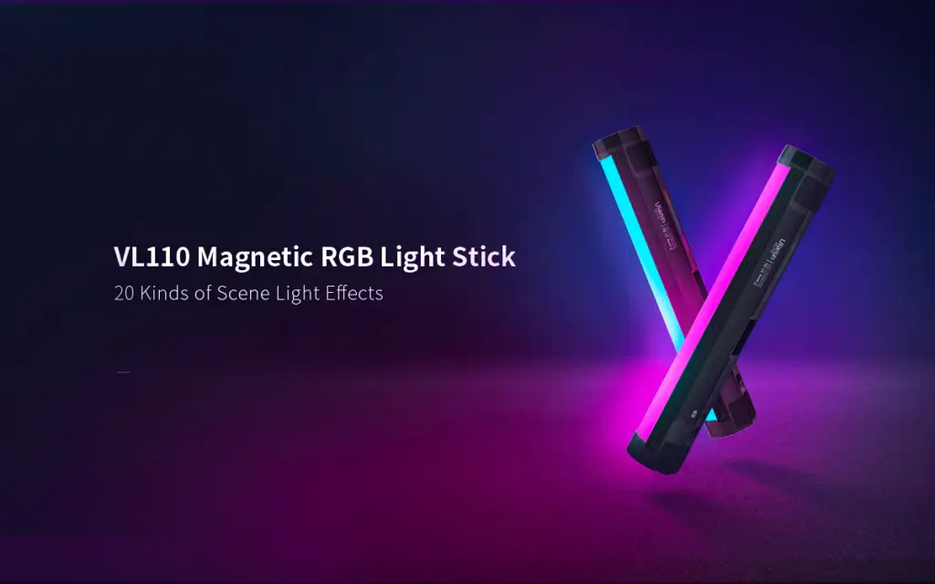 Ánh sáng có phạm vi nhiệt độ màu rộng từ 2500k đến 9000k và cung cấp màu RGB 360 độ với 20 hiệu ứng ánh sáng khác nhau