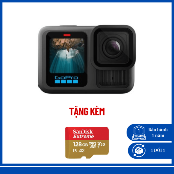 GoPro Hero 13 Black Camera Hành Động Máy Ảnh GoPro HTCamera 9