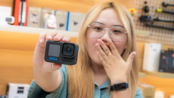 quay chụp pháo hoa với GoPro