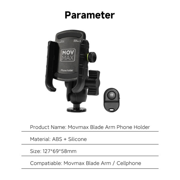 Movmax Blade Arm Phone Holder - Hình ảnh 4