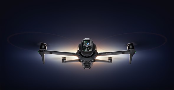 Mavic 4 Pro Product KV Close up dark