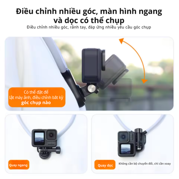 Vòng Đeo Cổ VRIG AC-01 SE Cho Action Cam - Hình ảnh 4