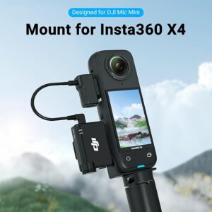 DJI Mic Mini Invisible Mic Cold Shoe HTCamera 1