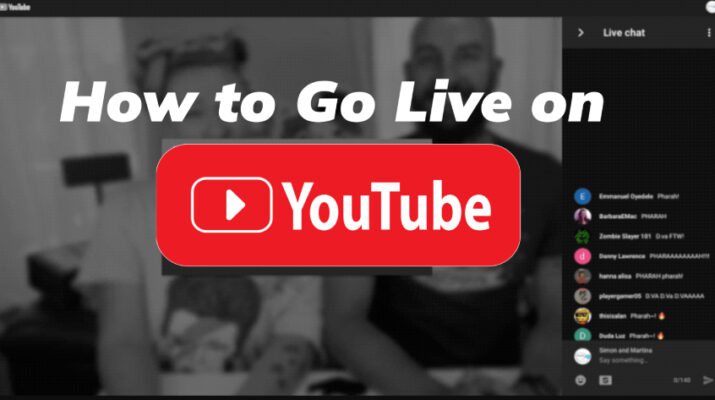 how to go live on youtube