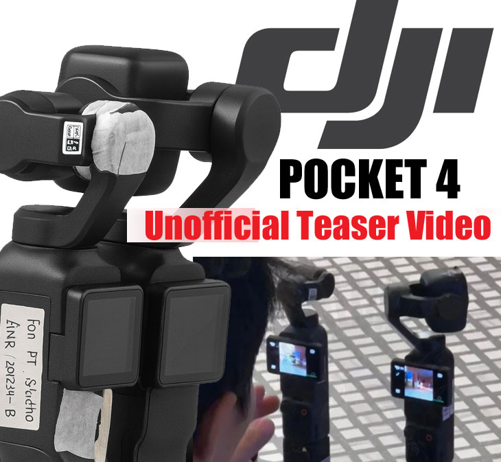 LỘ HÌNH DJI POCKET 4 VỚI CAMERA KÉP 3 pocket 4 teaser image