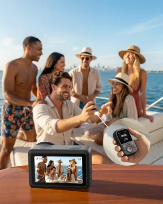 Telesin Smart Remote Controller for Action 4/5/6 Osmo 360 15 Telesin Smart Remote Controller