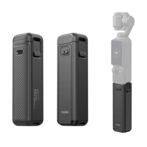 HTCamera | Nhà phân phối GoPro và Cardo chính hãng 78 Telesin Charging Grip for Pocket 3/4