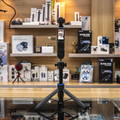 Telesin 65cm One-Touch Quick Open Tripod Selfie Stick for Pocket 3/4/4P