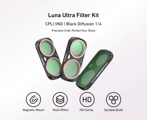Telesin Filter Kit For Insta360 Luna Ultra