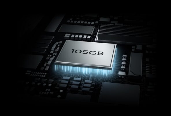 105GB Built inStorage 105GB内置存储