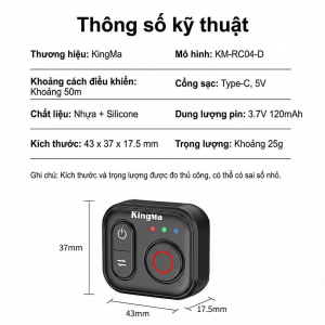 remote dji osmo action 360 kingma thum 07